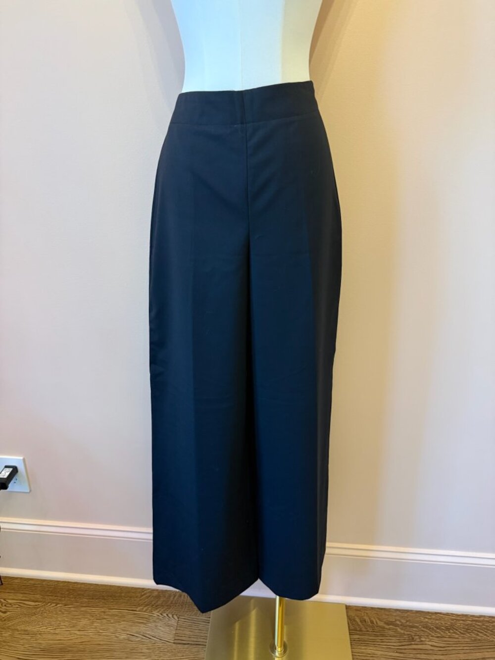 Drykorn For Beautiful People Black Wide Leg Wool Blend Pants 30/32